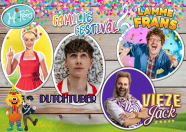 Familie Festival de Waarbeek op 28 en 29 juni 2025
